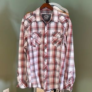 Mens Button Down Shirt XXL